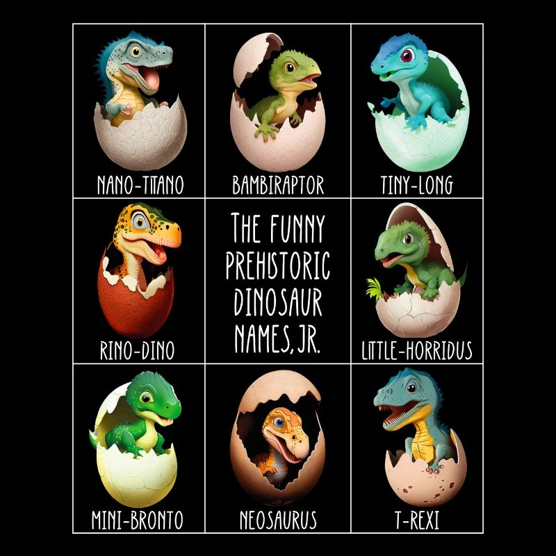 Baby Dinosaurier im Ei