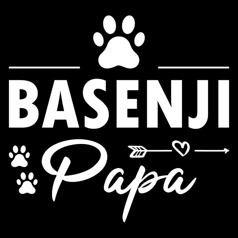 Chien Basenji Papa