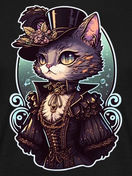 Victorian Steampunk Cat