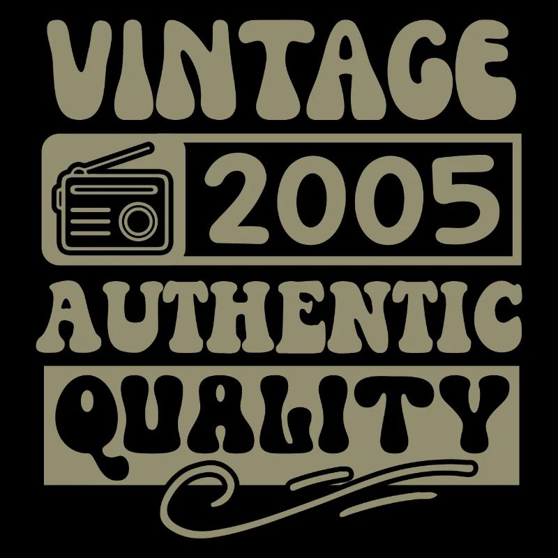 Authentic 2005 Vintage 2005 - Vintage 2005 Retro