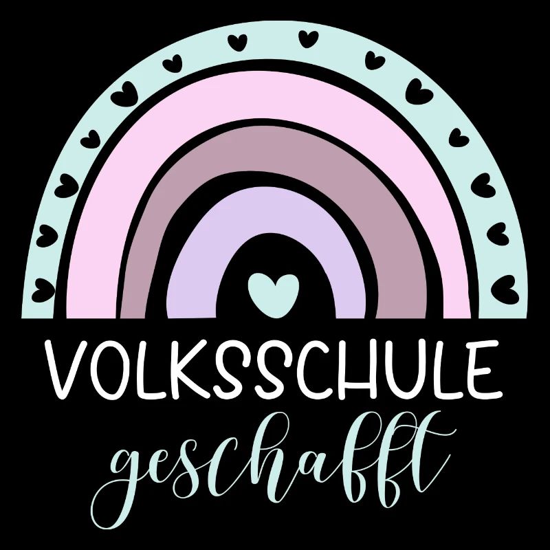 Volksschule Geschafft Absolvent Abgänger