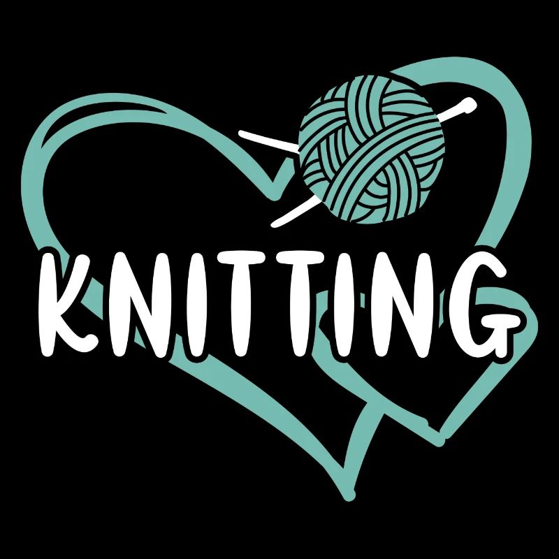 Knitter Heart Knitting