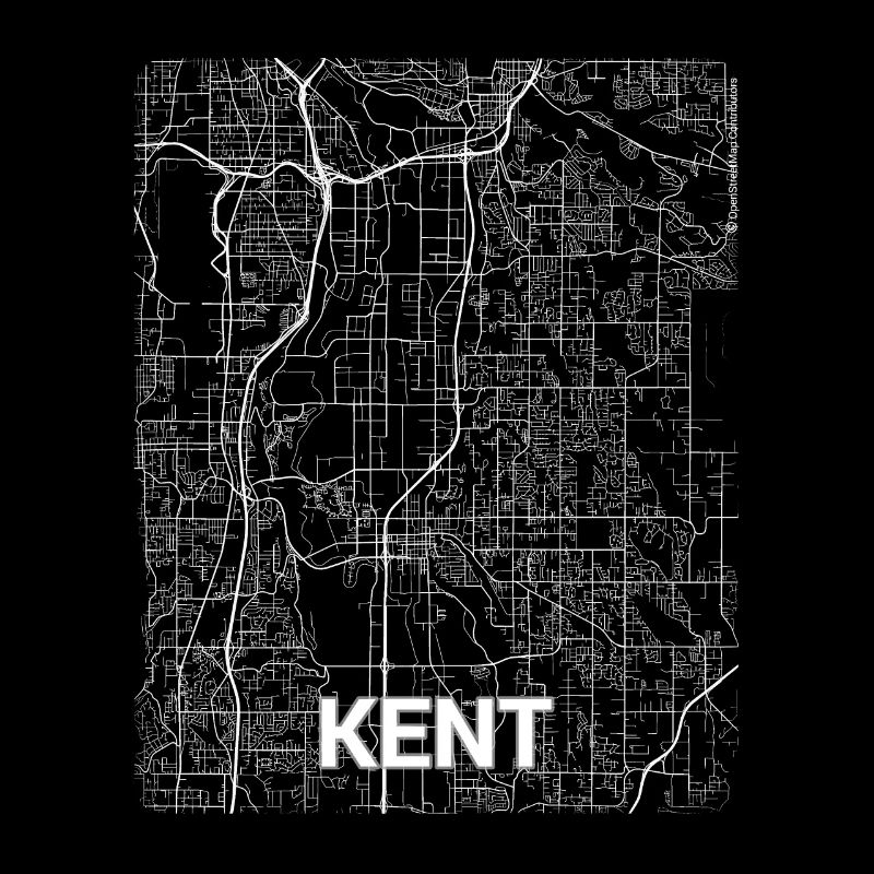 Kent Stadtplan und Straßen