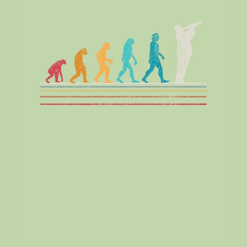 Trompete Evolution Retro Vintage