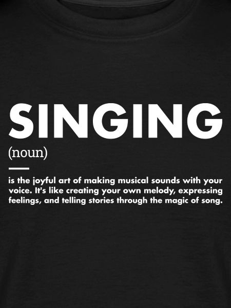 Singer Definition Singing