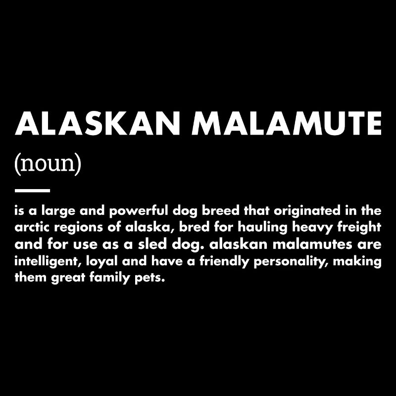 Définition du Malamute d’Alaska
