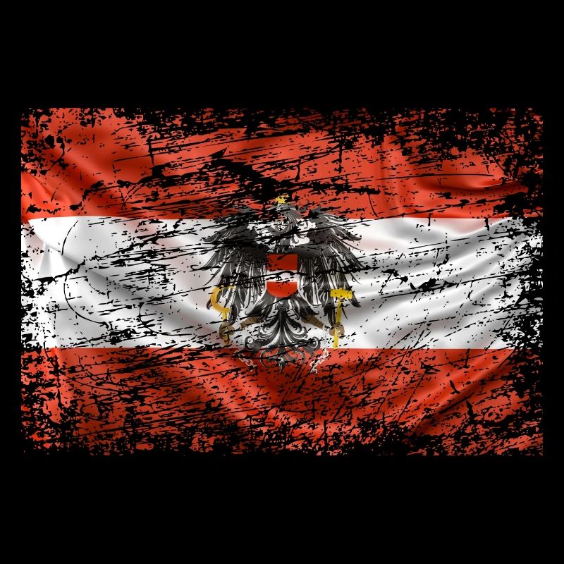 Austria Flag Austria Austrian Flag AT