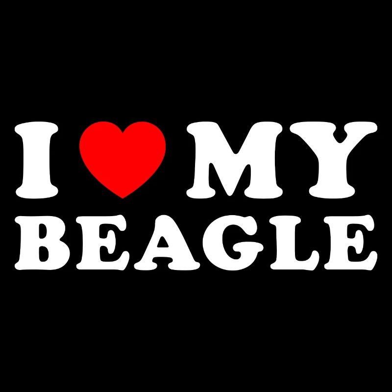 J’aime mon beagle