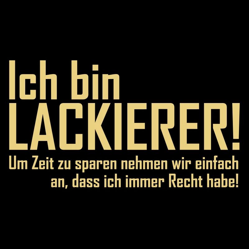 ich bin lackierer