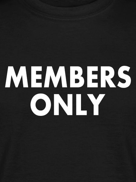 Members only