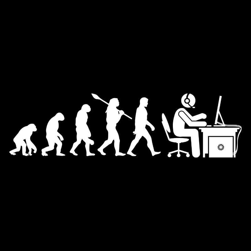 Gaming Gamer Evolution Gift