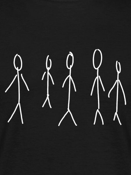 Group of stick figures