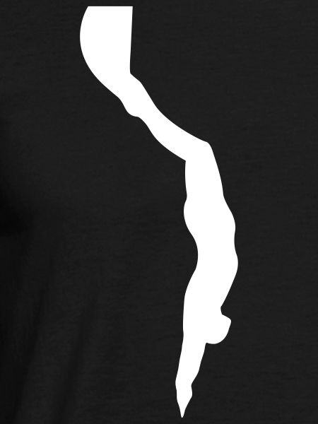 Freediver Silhouette