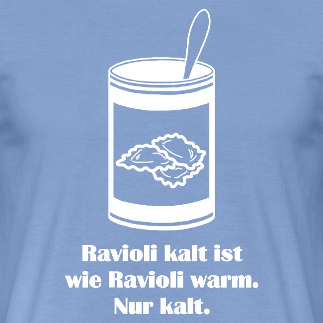 Kalte Ravioli - Weiß