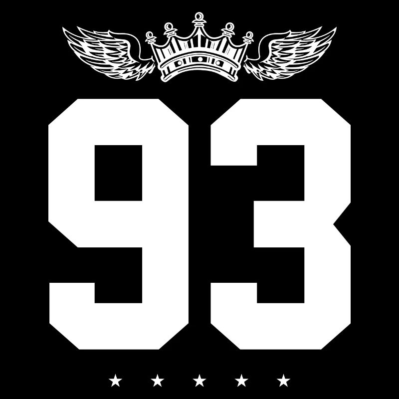 93 Number crown