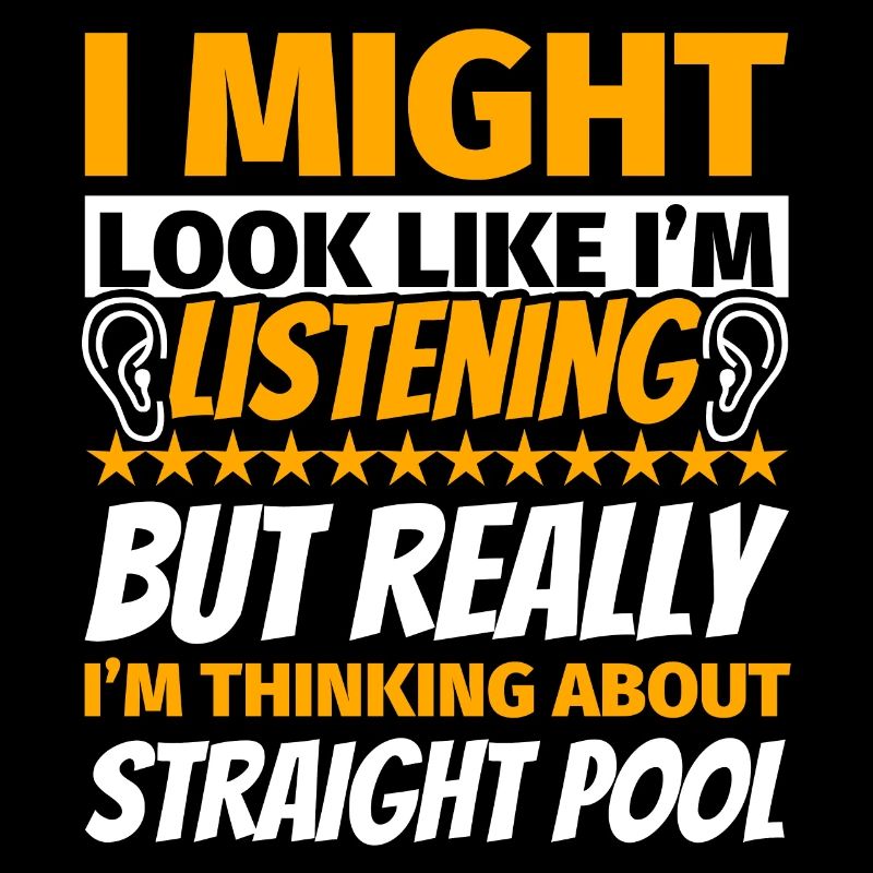Straight Pool Fun Cadeau