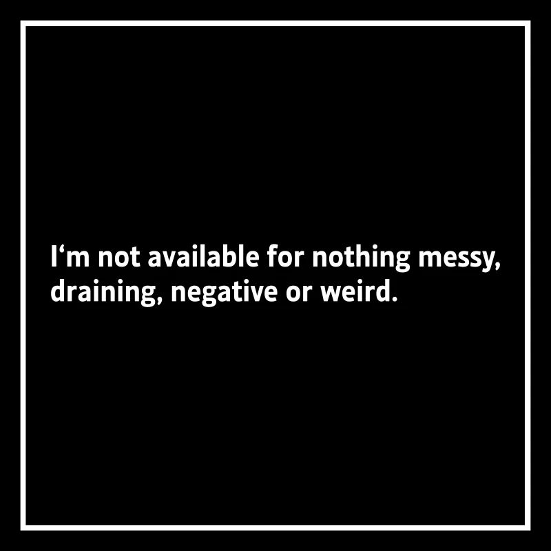 I m not available