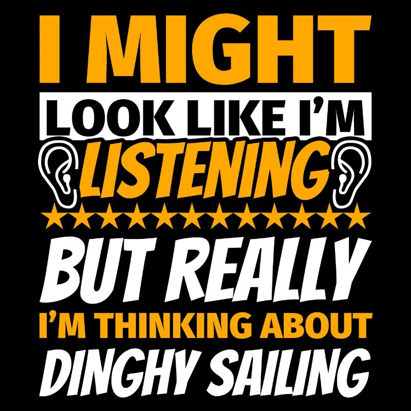 Dinghy sailing fun gift