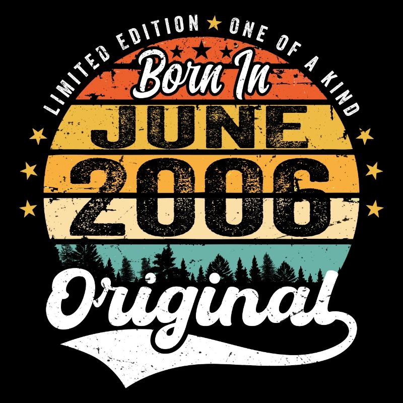 Born in June 2006 Birthday Gift June 2006