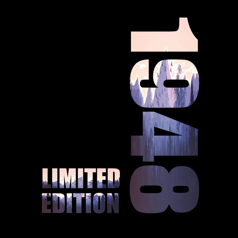 1948e édition limitée T-Shirt idée d’anniversaire