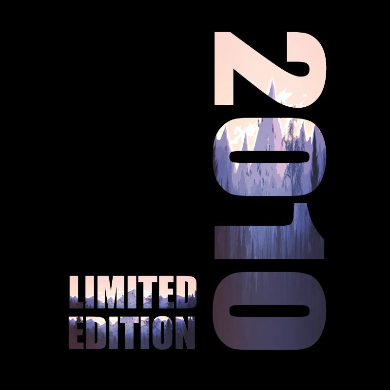 Idée d’anniversaire de t-shirt édition limitée 2010