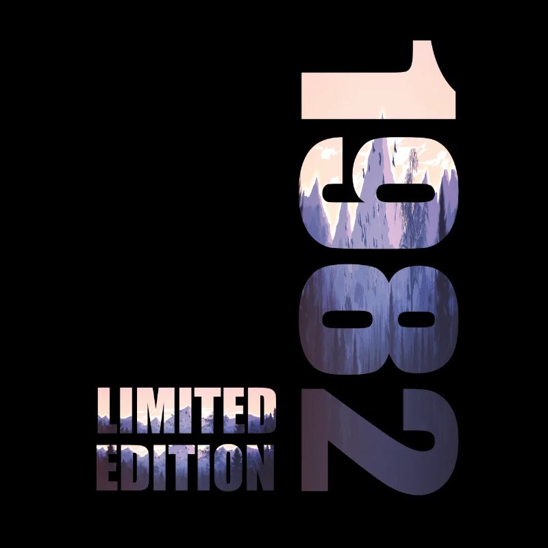 1982. Limited Edition T-Shirt Geburtstags Idee