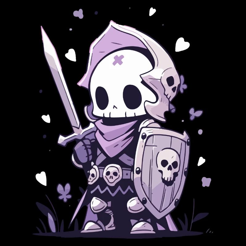 Cute Halloween Skeleton - Cute Scary Design
