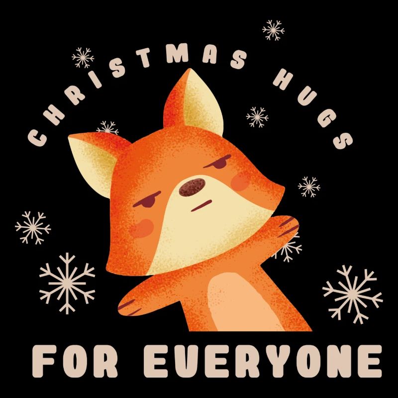 Weihnachts Fuchs 2023 hell