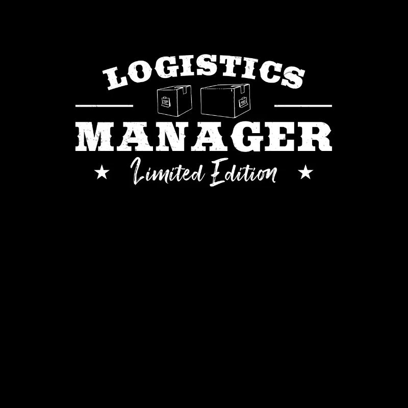 Lustiger Logistikmanager in limitierter Auflage