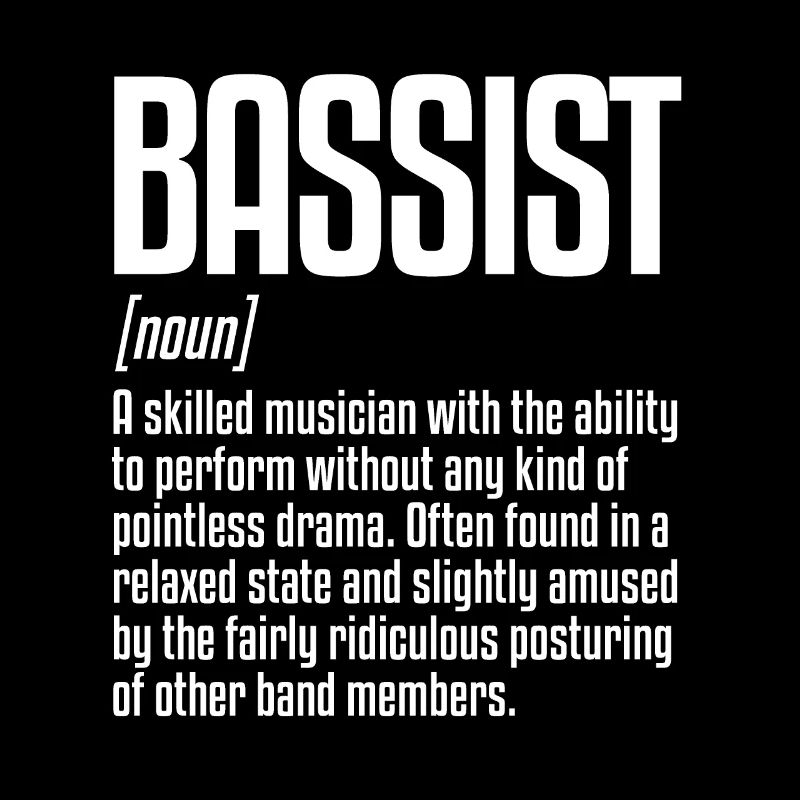 Bassist Definition | Basinstrument, basgitarr