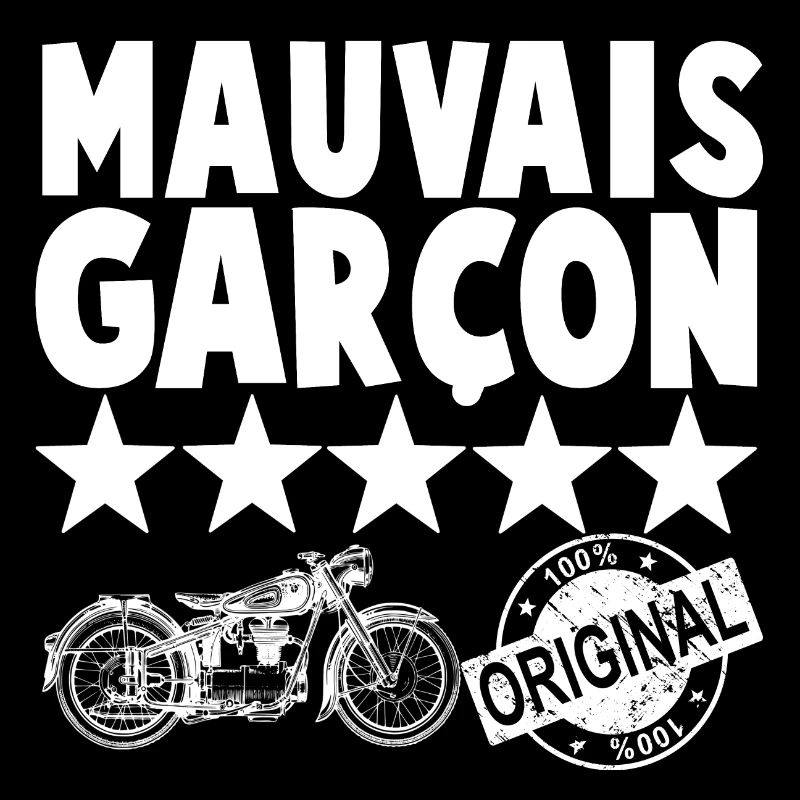 Vélo Moto Vintage Garçon Original