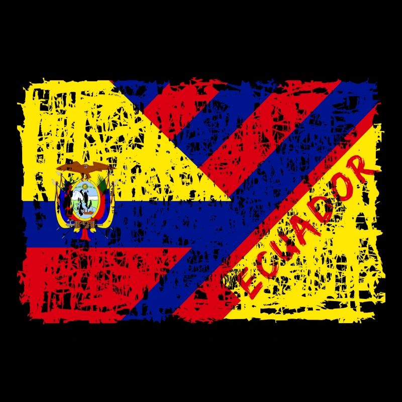 Ecuador Flag Design / Gift South America