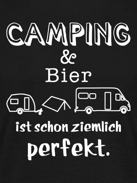 camping und bier
