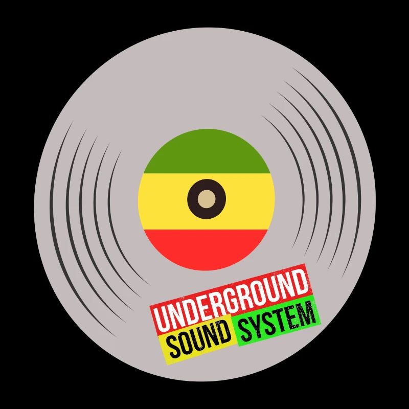 Système sonore vinyle souterrain