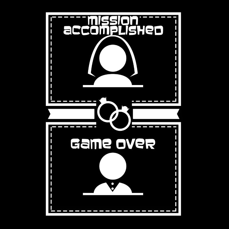 Game Finished Retro Motif