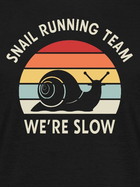 Vintage Marathon Snail Running Team