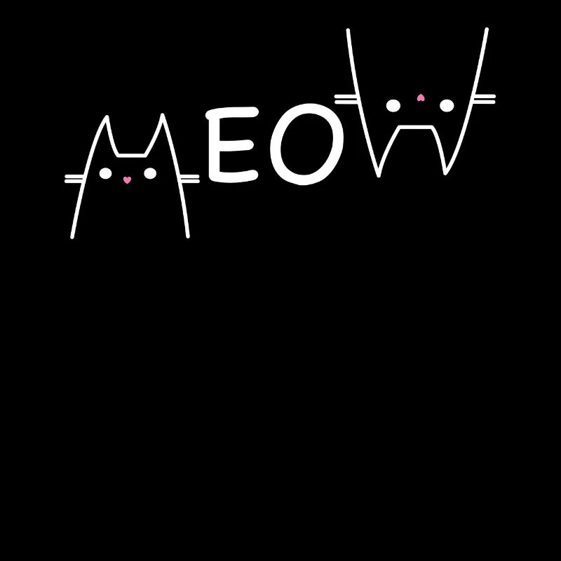 Cat Lines MEOW Logo