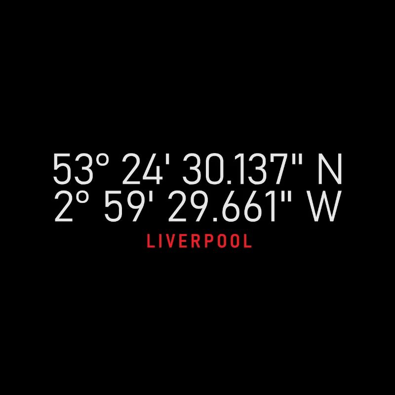 Liverpool Coordinates Emblem