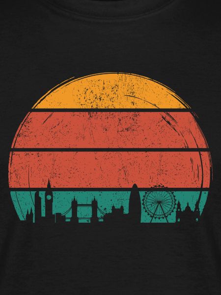 Sunset Skyline Silhouette