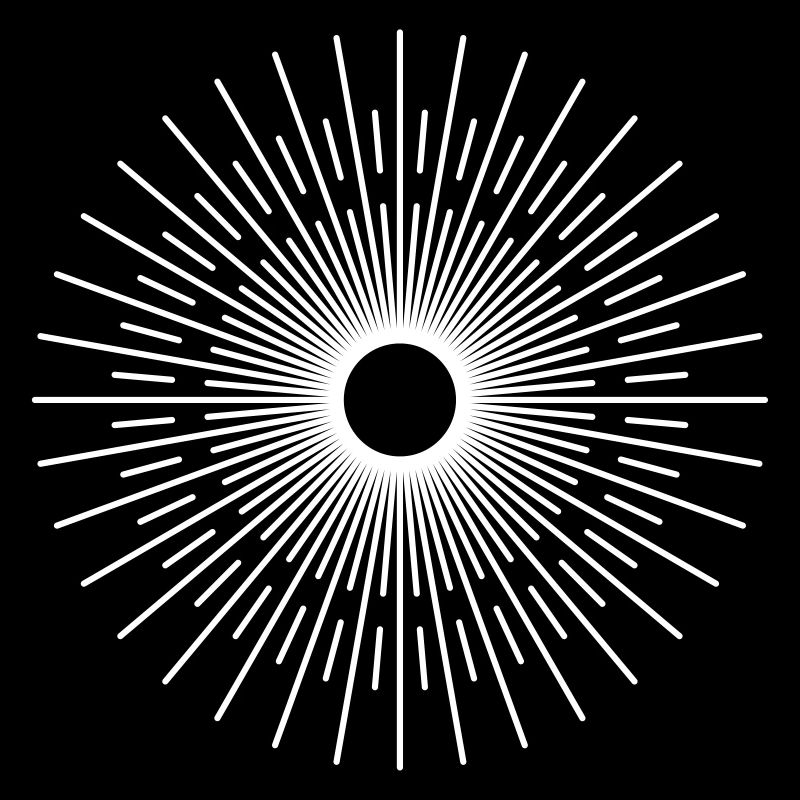 Rayons du soleil