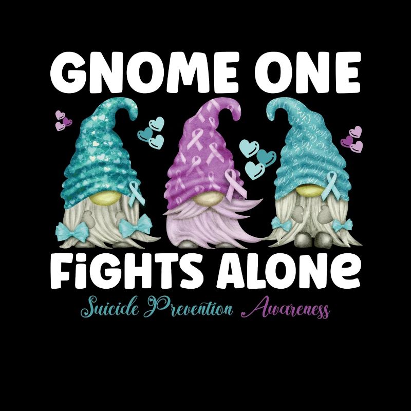 Gnome One Fights Suicide Prevention