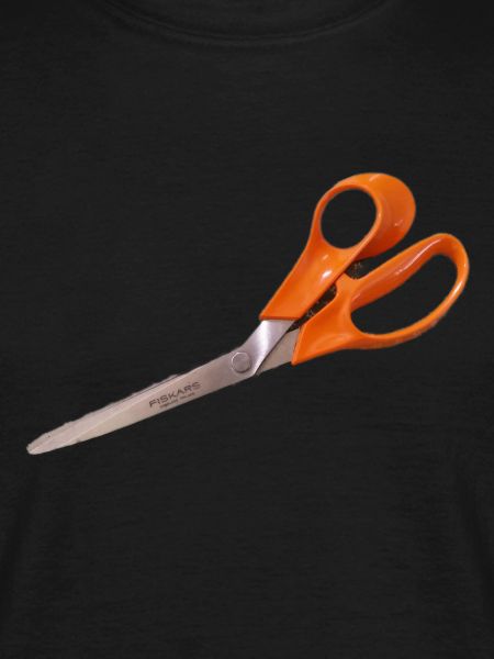 Orange scissors