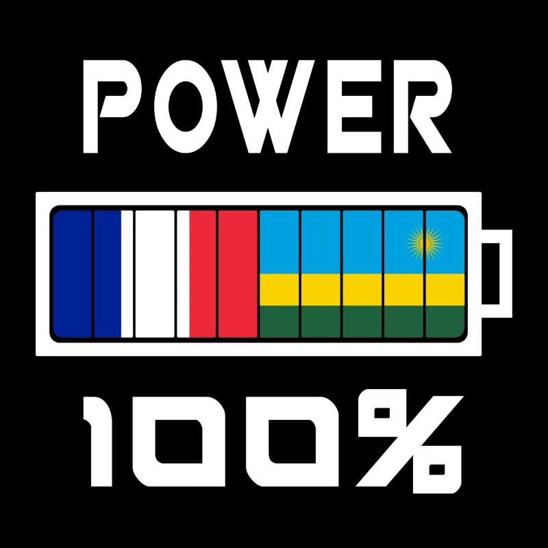 Ruanda und Frankreich Power 100
