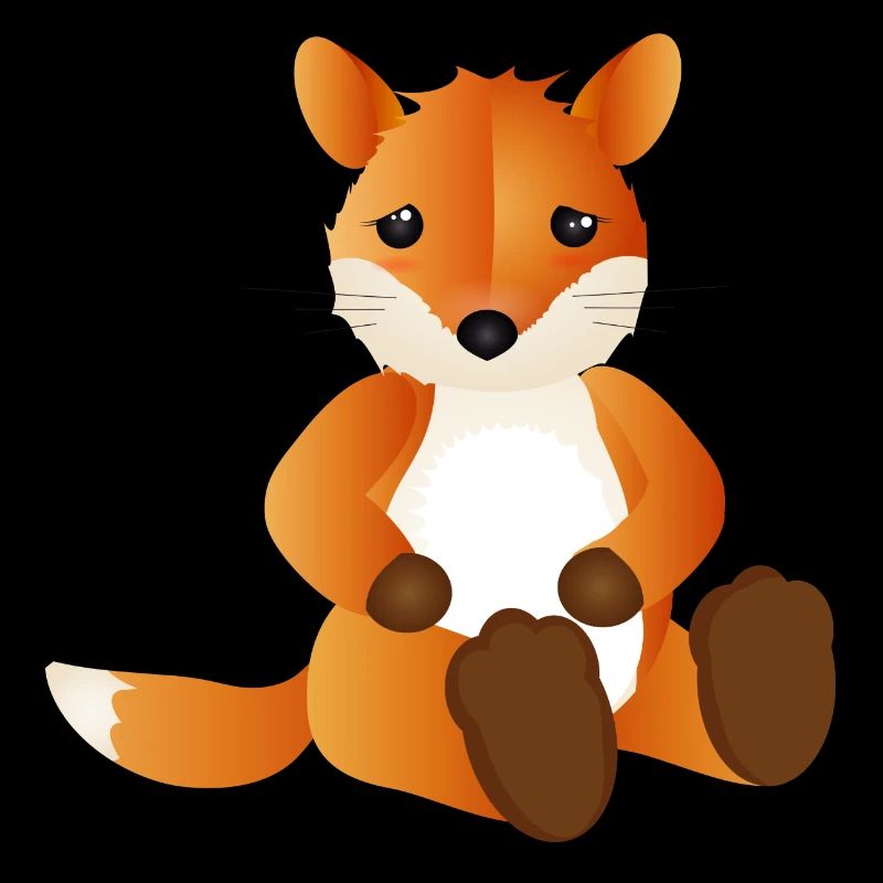 Petit renard sucré comme compagnon animal