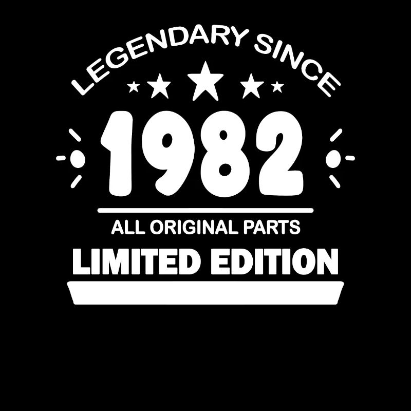 1982 - Born 1982 - Year of construction 1982