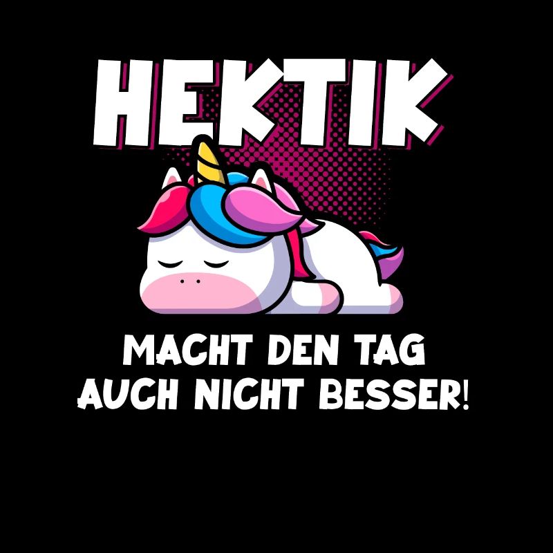 Hektik Einhorn Schlafmodus