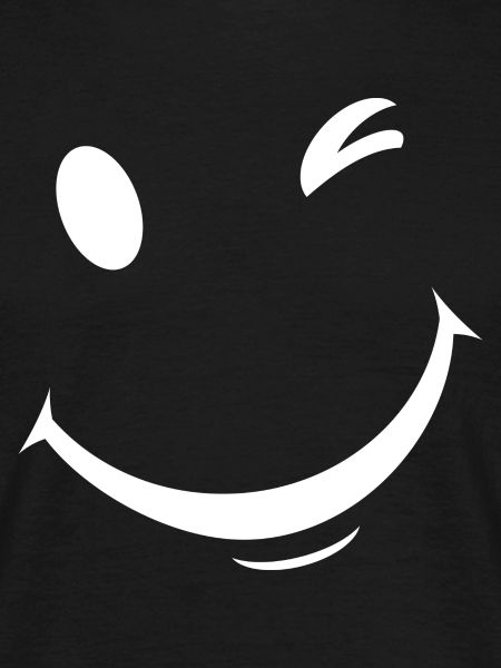White wink expression