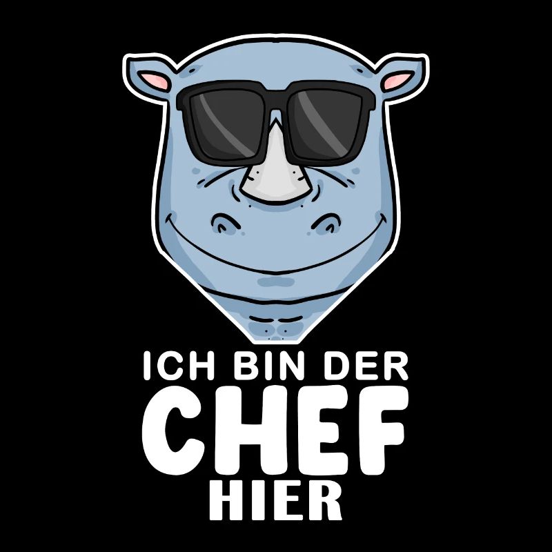 Cool Nashorn Chef Spruch Sonnenbrille