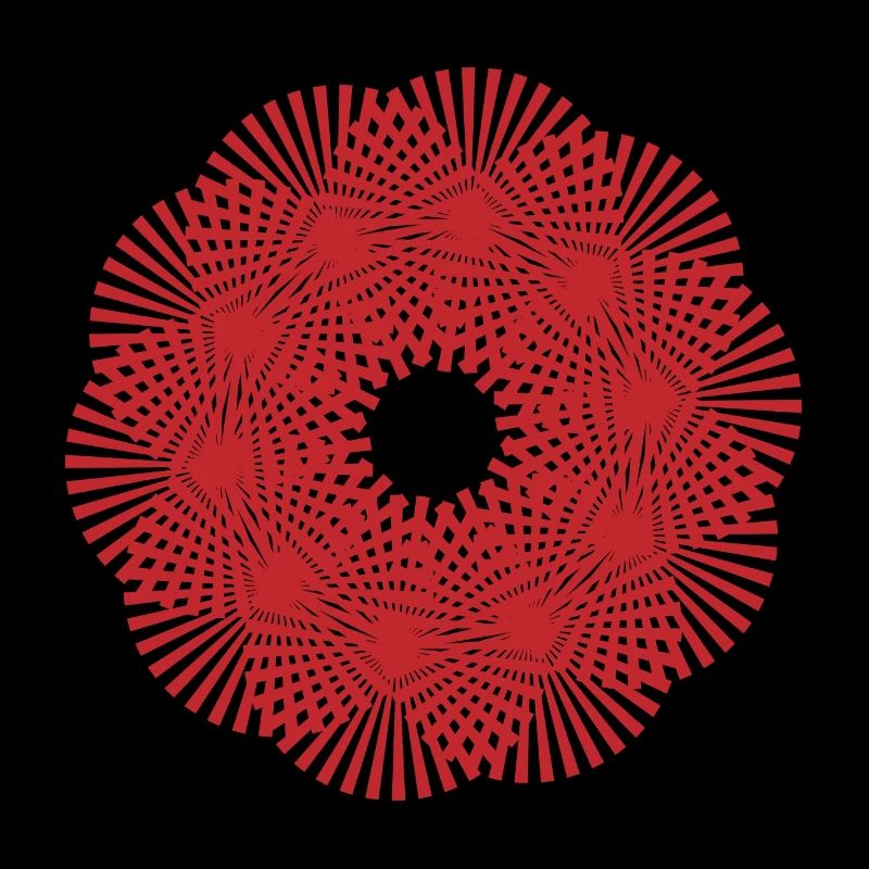 Mandala | Sonnenstrahlen | Muster