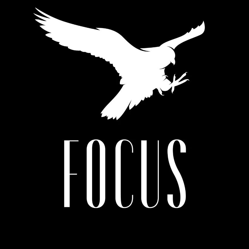 Focus Eagle Discipline Productivity Mentalité